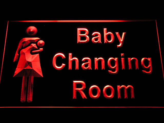 Baby Changing Room Neon Light Sign